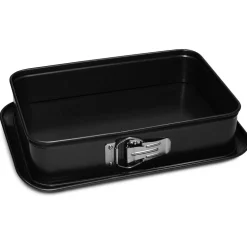 Moule rectangulaire antiadhésif avec charnière Gardenia noir^Gifi Outlet