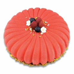 Moule rond strié 3D silicone vert^Gifi