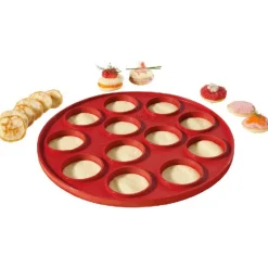 Moule silicone 12 blinis^Gifi Online