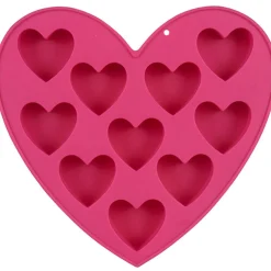 Moule silicone 10 chocolats coeur^Gifi New