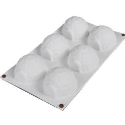 Moule silicone 6 empreintes forme igloo^Gifi Discount