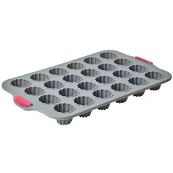 Moule silicone gris 24 cannelés structure métal^Gifi Outlet