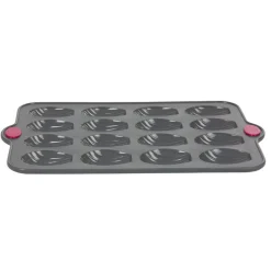 Moule silicone gris 16 madeleines^Gifi Online