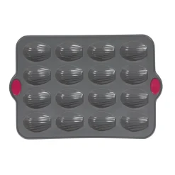 Moule silicone gris 16 madeleines^Gifi Online