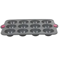 Moule silicone gris 12 minis dômes^Gifi Online