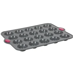 Moule silicone gris 20 petits fours^Gifi Discount