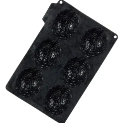 Moule silicone Halloween 6 gâteaux forme cervelle 27x19xH3,5cm^Gifi New