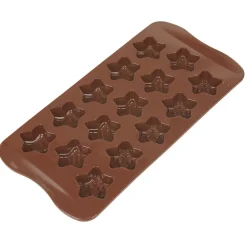 Moule silicone pour chocolats 16 empreintes forme étoiles^Gifi Discount