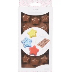 Moule silicone pour chocolats 16 empreintes forme étoiles^Gifi Discount