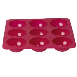 Moule silicone rose 9 dômes^Gifi