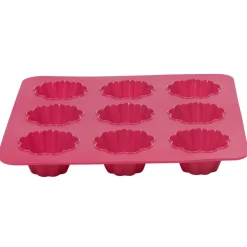 Moule silicone rose 9 minis brioches^Gifi Sale
