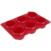 Moule silicone rouge 6 minis roses 3D^Gifi New