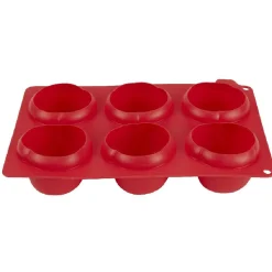 Moule silicone rouge 6 minis roses 3D^Gifi New