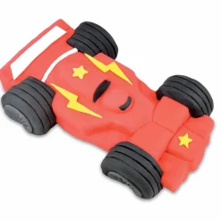 Moule voiture de course 3D silicone rouge^Gifi Hot