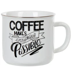 Mug à message Coffee makes everything possible Bakery^Gifi Hot