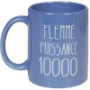 Mug avec inscription flemme 2 modèles^Gifi Best