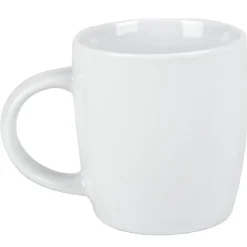 Mug basique blanc porcelaine^Gifi Discount