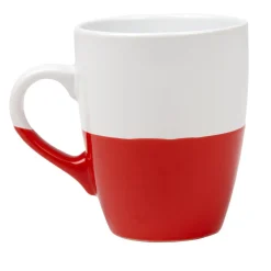 Mug bicolore blanc et rouge^Gifi Best