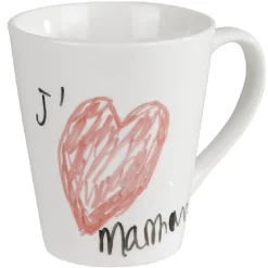 Mug blanc à personnaliser + 6 feutres^Gifi New