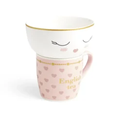 Mug 35,5cl avec bol Madame 52cl^Gifi