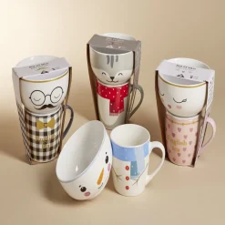 Mug 35,5cl avec bol Monsieur 52cl^Gifi Sale