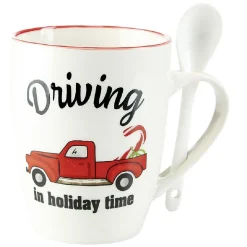 Mug de Noël en céramique avec préparation chocolat^Gifi New