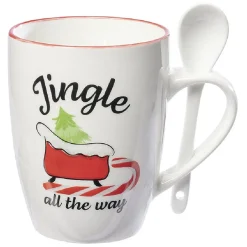 Mug de Noël en céramique avec préparation chocolat^Gifi New