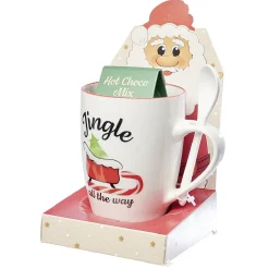 Mug de Noël en céramique avec préparation chocolat^Gifi New