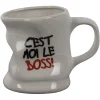 Mug déformé avec message humoristique en céramique^Gifi Outlet