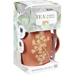 Mug en céramique avec préparation thé^Gifi Outlet