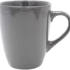 Mug en faïence 31 cl uni gris brillant^Gifi Outlet