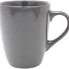 Mug en faïence uni gris brillant 31 cl^Gifi Online