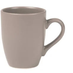Mug en faïence uni taupe^Gifi New