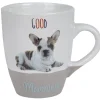 Mug faïence motif chien^Gifi Discount