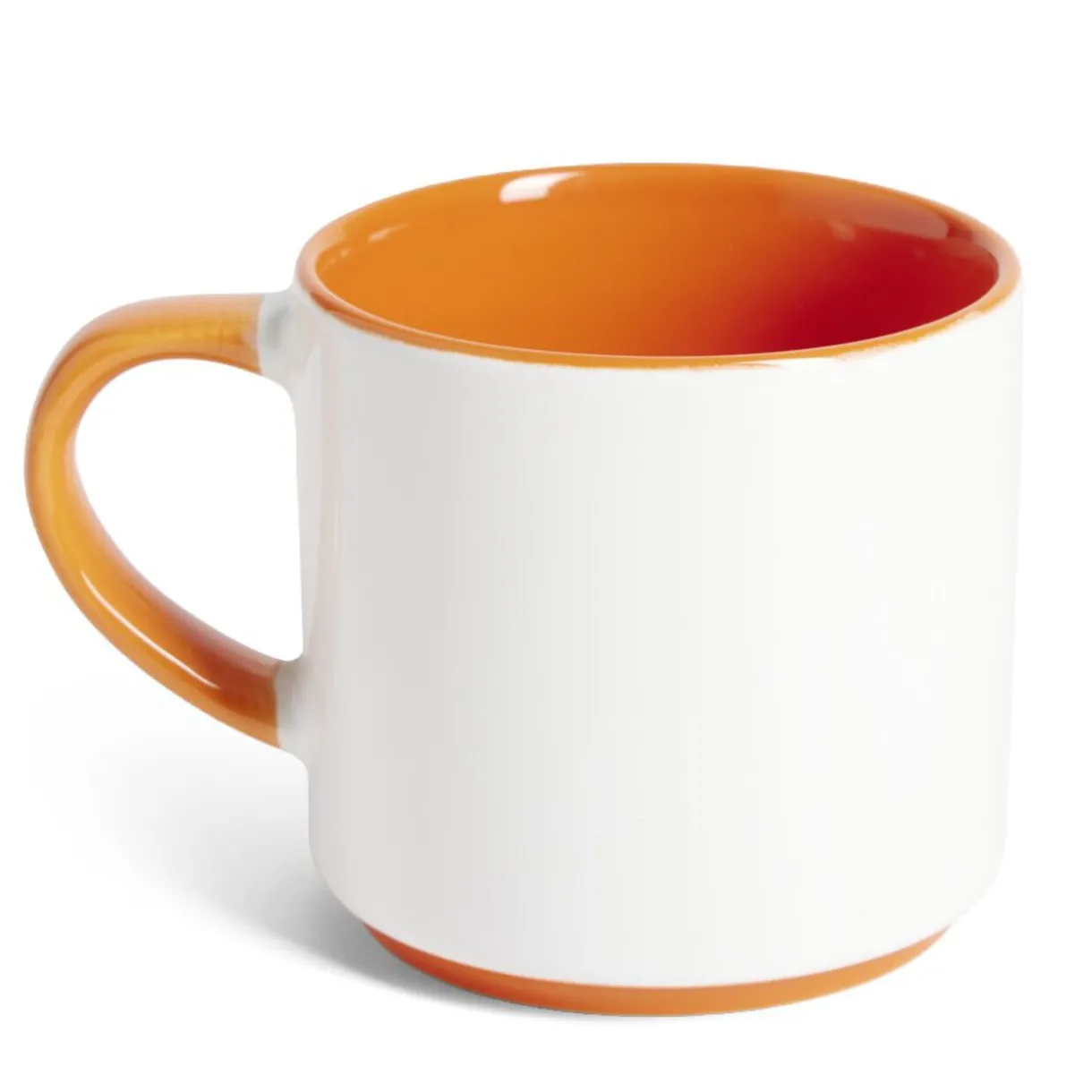 Mug grès bicolore 800mL Ø8,8xH13,5cm^Gifi Best