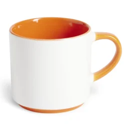 Mug grès bicolore 800mL Ø8,8xH13,5cm^Gifi Best