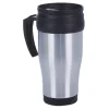 Mug isotherme 400ml gris noir^Gifi