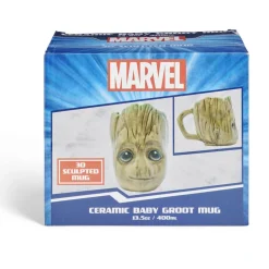 Mug Marvel Groot bébé 3D marron 400ml^Gifi New