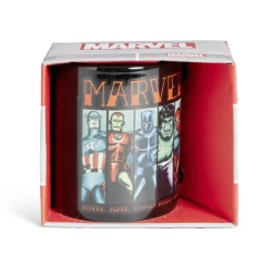 Mug Marvel personnages emblématiques noir et rouge 315ml^Gifi Online