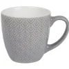 Mug motifs gris blanc^Gifi Discount