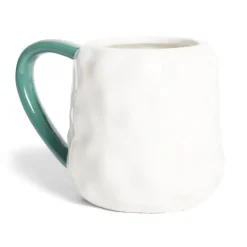 Mug mouton dolomite blanc et gris Ø10xH10cm^Gifi Best