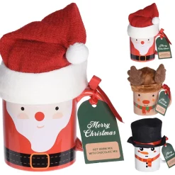 Mug Noël dolomite + préparation boisson au chocolat 3 modèles^Gifi Outlet