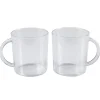 Mug plastique transparent x2^Gifi New
