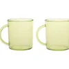 Mug plastique vert x2^Gifi Hot