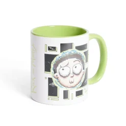 Mug Rick et Morty blanc et vert clair 315ml^Gifi Outlet