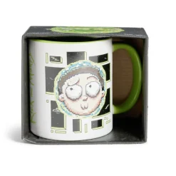 Mug Rick et Morty blanc et vert clair 315ml^Gifi Outlet