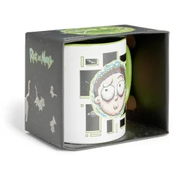 Mug Rick et Morty blanc et vert clair 315ml^Gifi Outlet