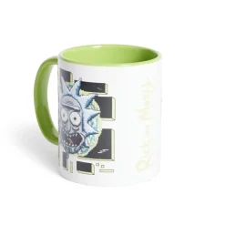 Mug Rick et Morty blanc et vert clair 315ml^Gifi Outlet