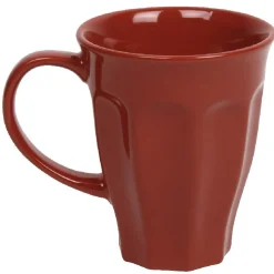 Mug rouge cotelé^Gifi Hot