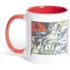 Mug Spiderman Marvel BD blanc et rouge 315ml^Gifi Clearance